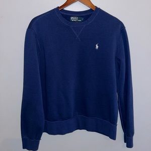 navy ralph lauren crew neck - size M
